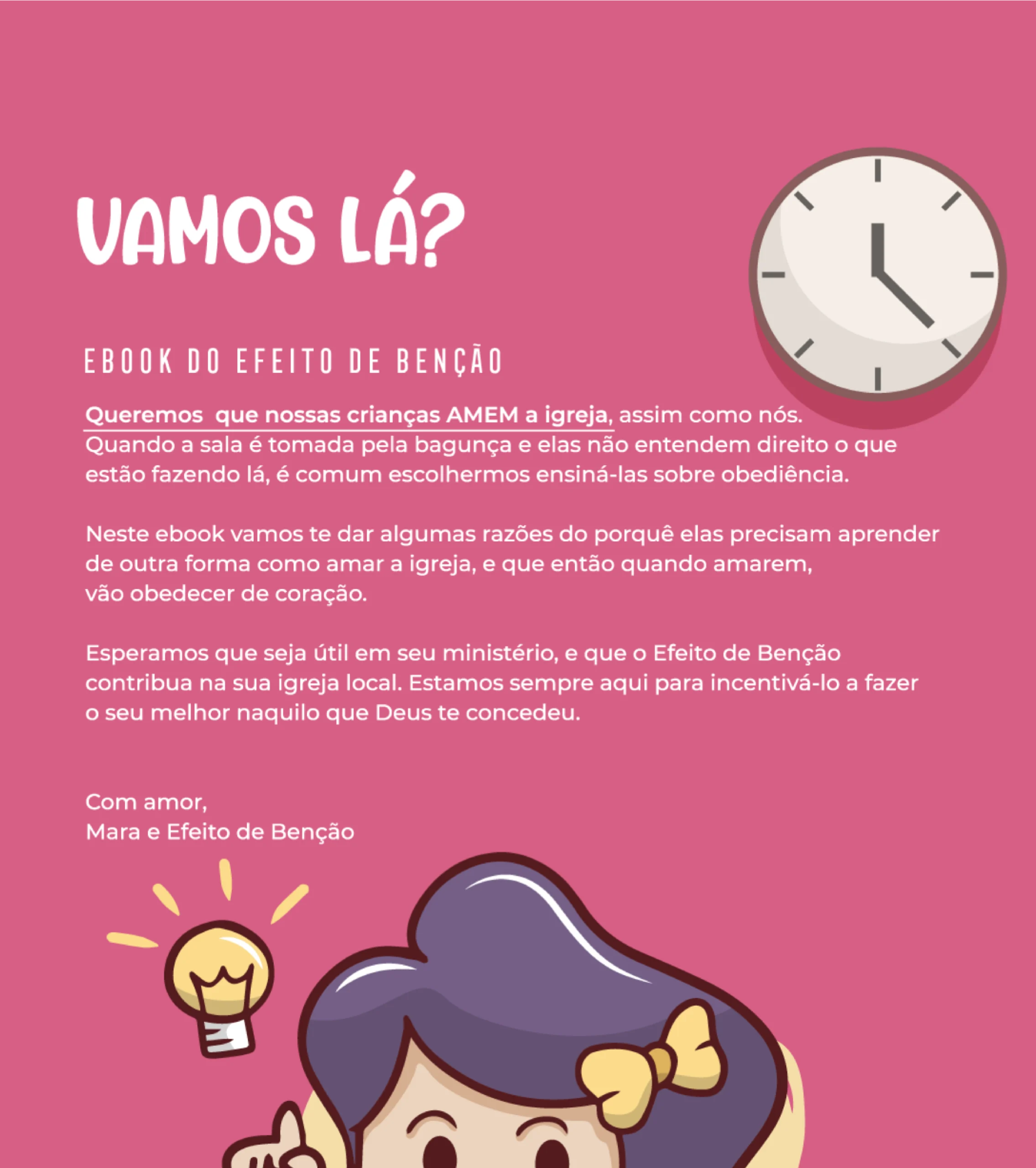 Ebook "Porque ensinar sobre Obediência não faz a criança amar a Igreja" - Imagem 2