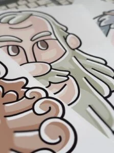 Ilustração os 12 Discípulos