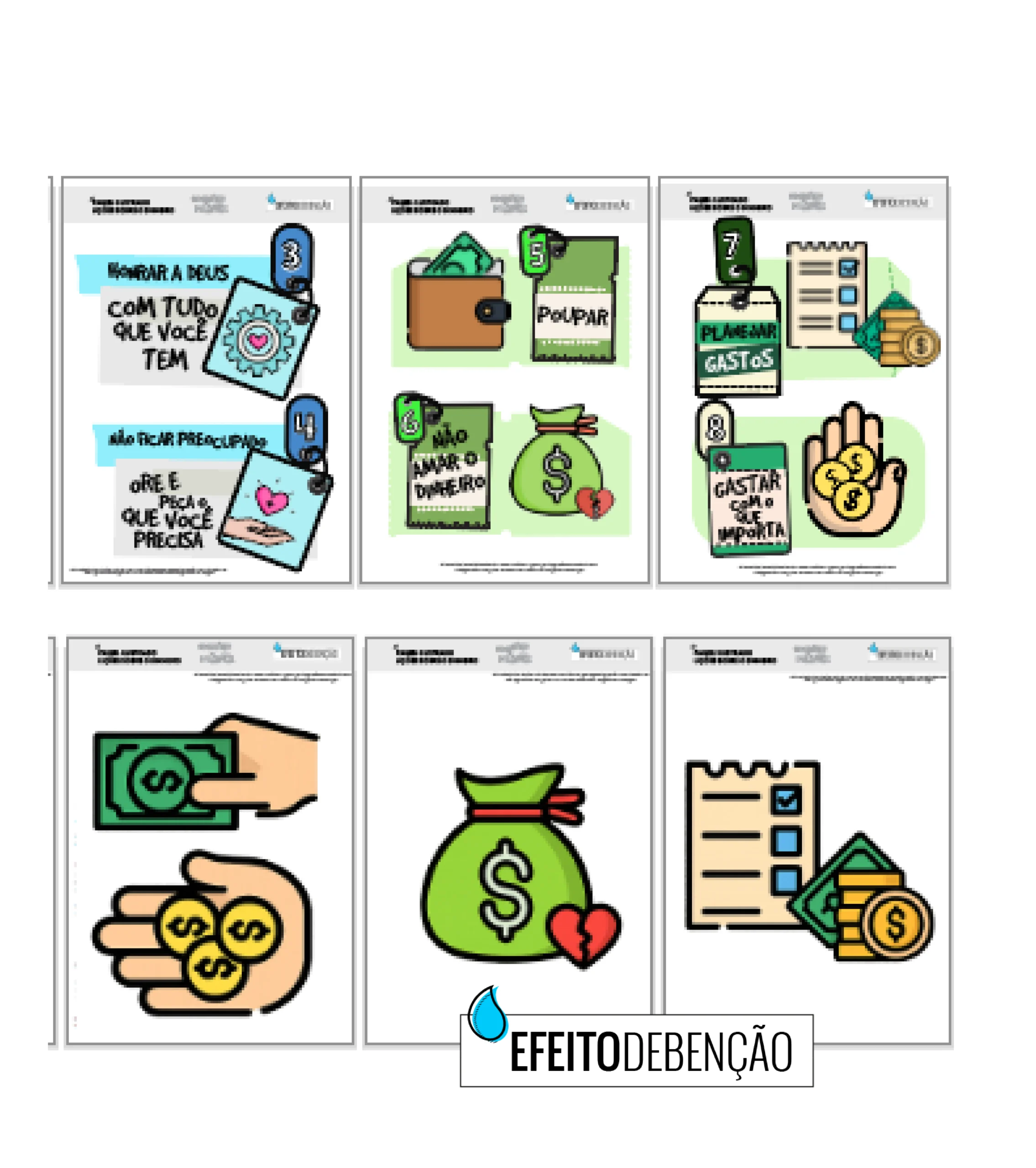 (Lições sobre dinheiro para crianças) Ebook+Painel Visual + Aula Mara - Imagem 8