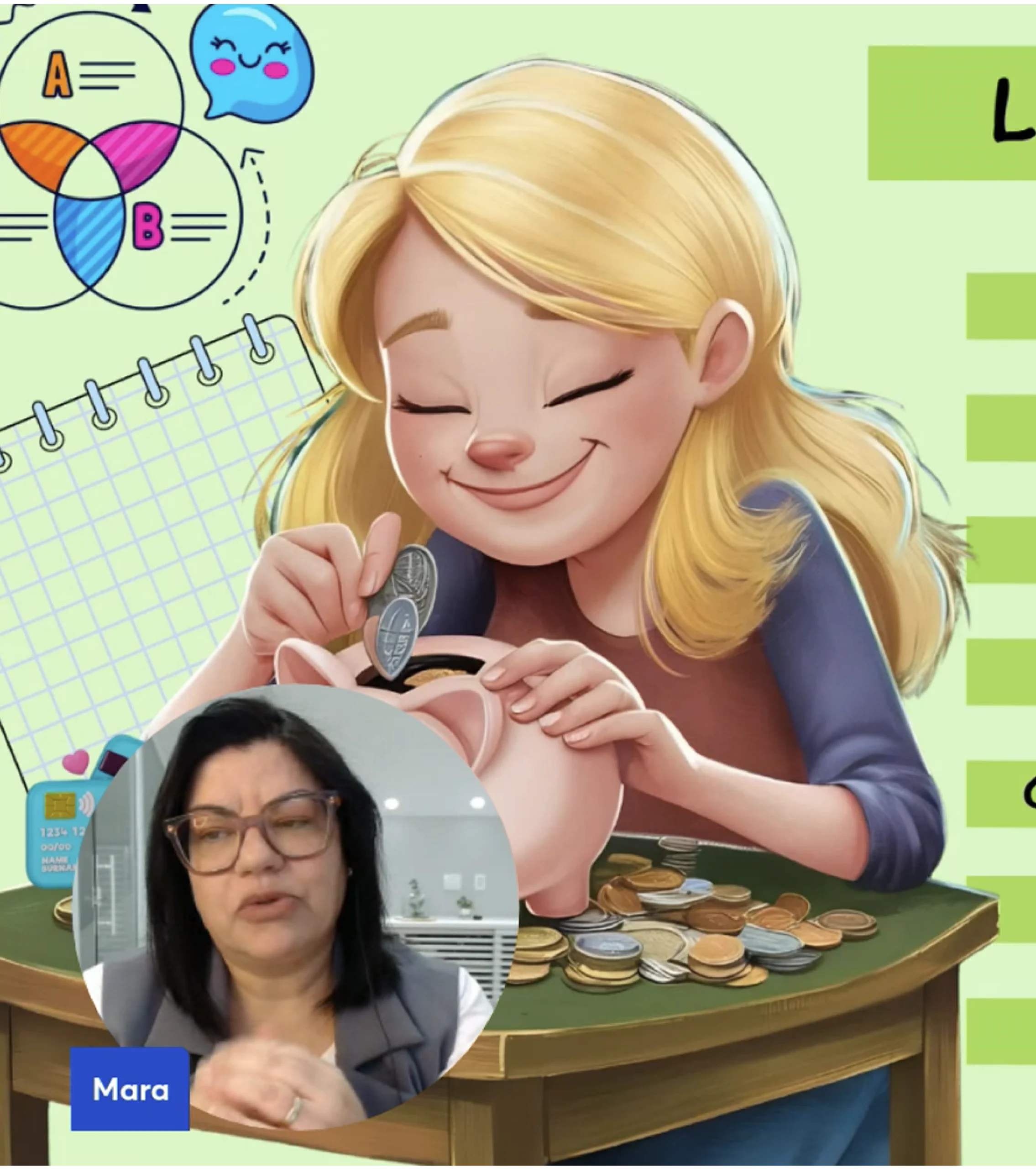 (Lições sobre dinheiro para crianças) Ebook+Painel Visual + Aula Mara - Imagem 5