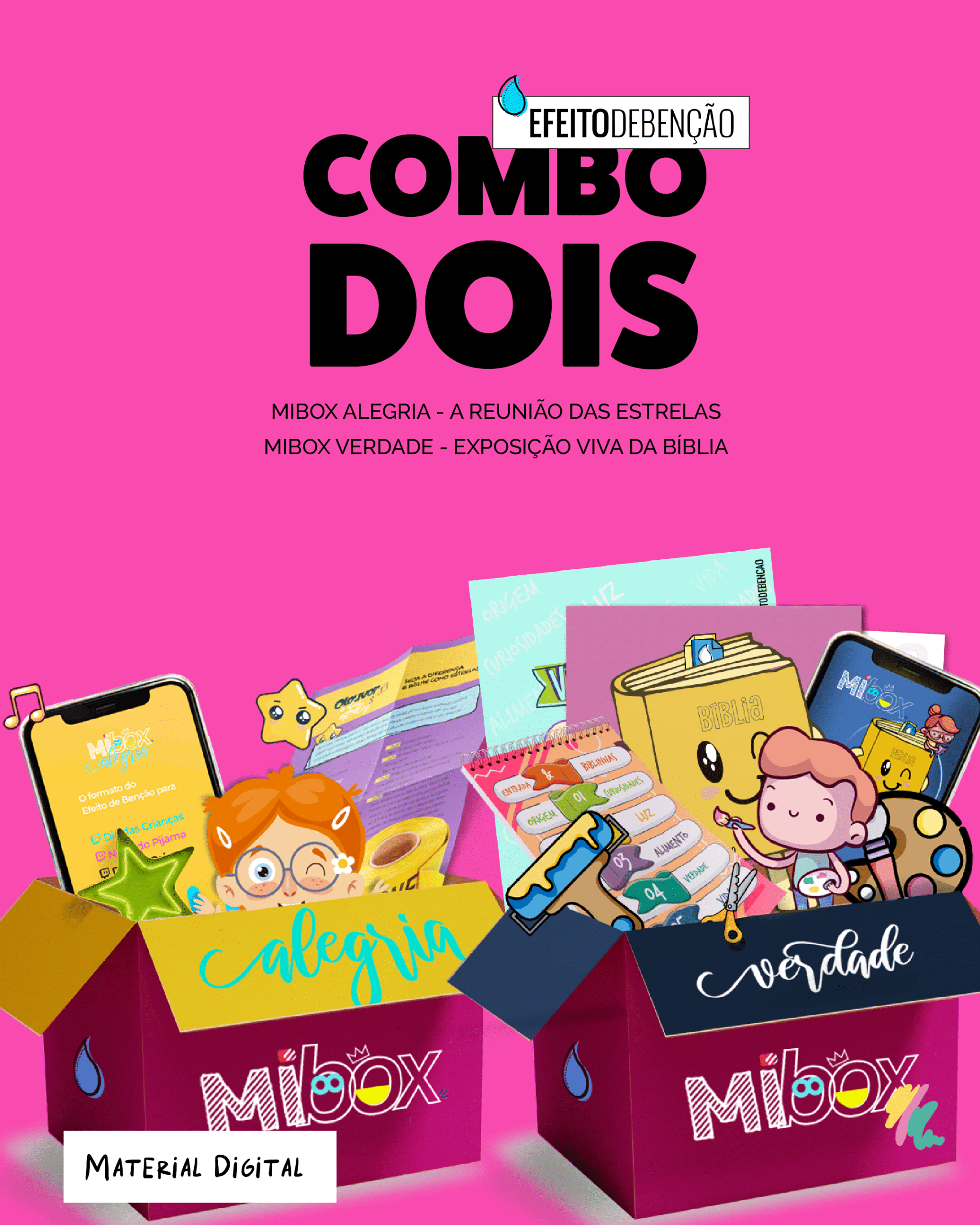 COMBO 2 (Mibox Alegria + Mibox Verdade)